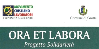 'Ora et Labora' Progetto Solidarietà